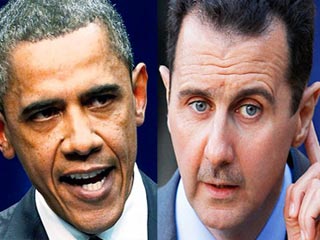 الأسد-وأوباما