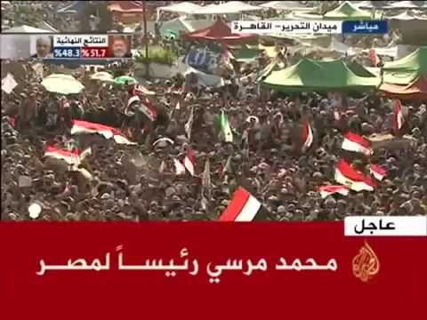 للتاريخ.. د.محمد مرسي أول رئيس مدني منتخب في تاريخ مصر